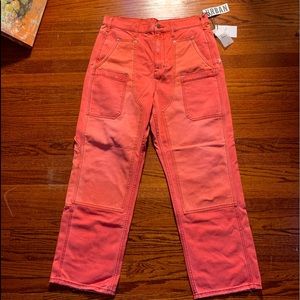 BRAND NEW Urban Outfitters pink cargo pants